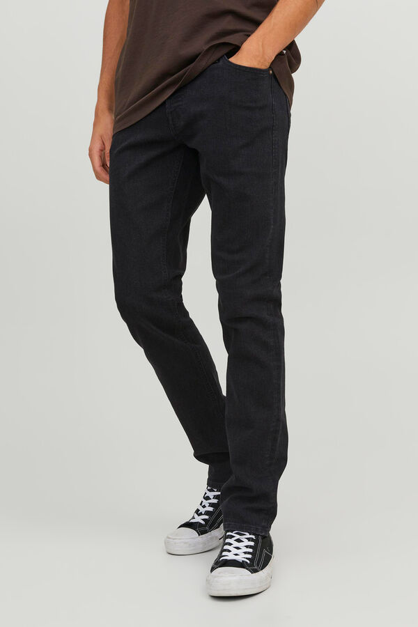 Springfield Slim-Fit-Jeans schwarz