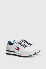 Springfield Running shoes with flag and serrated soles white