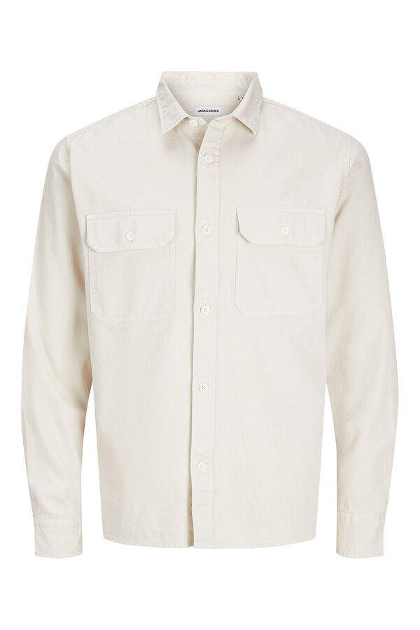 Jack & Jones Serge regular fit shirt grey