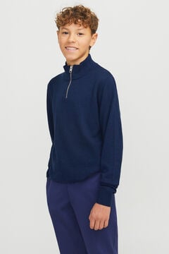 Jack & Jones Junior Su&eacute;ter com gola de fecho-&eacute;clair