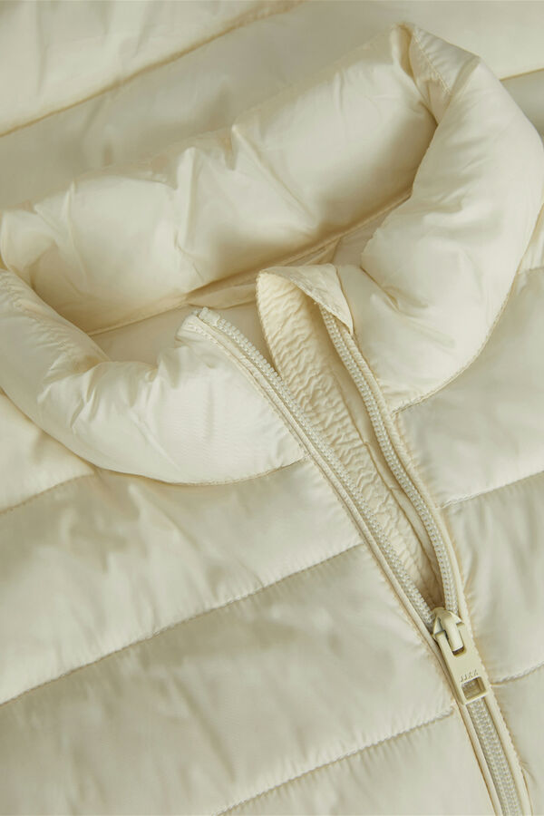 Jack & Jones Short quilted puffer jacket brown