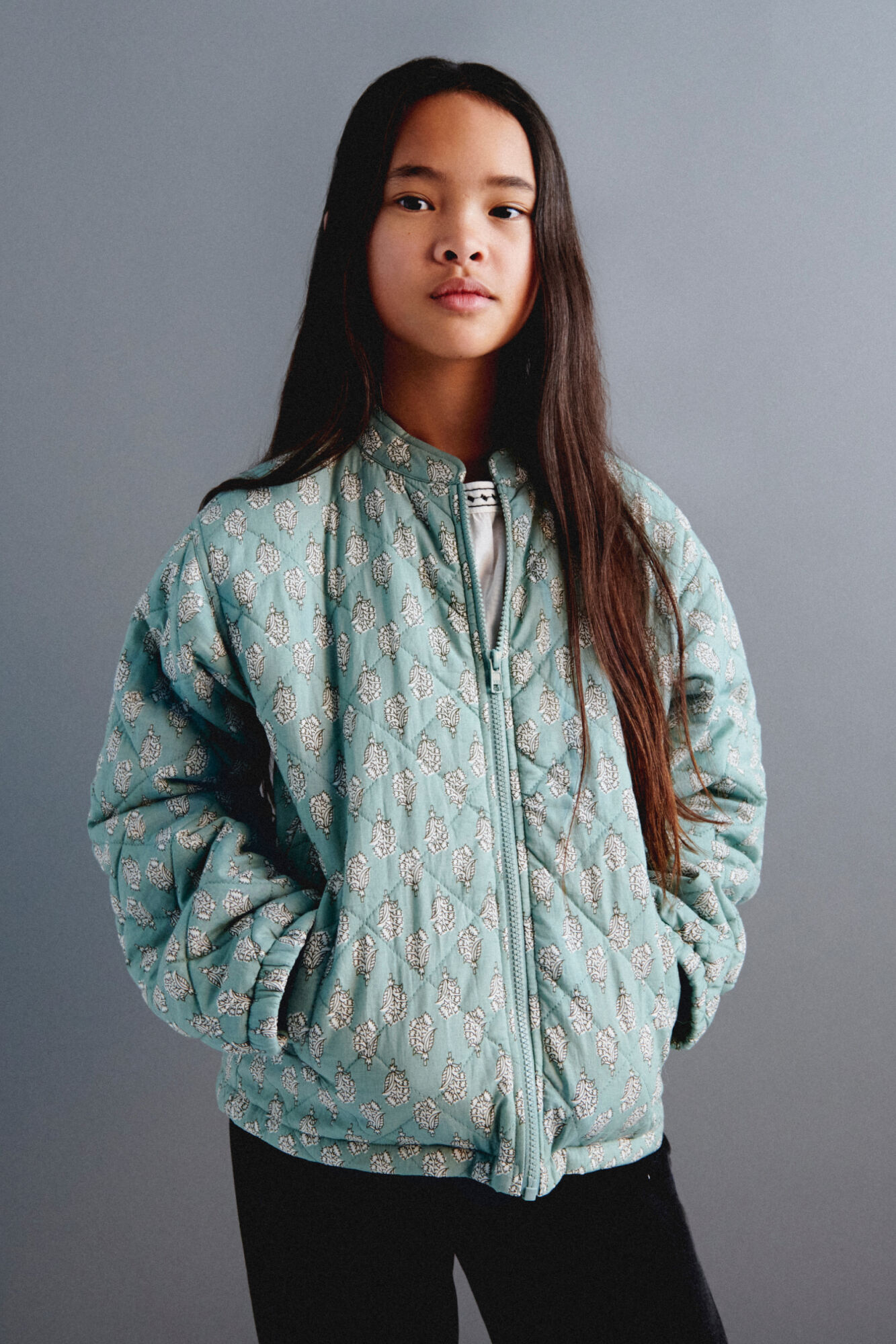 Springfield Kids Ikat bomber jakna za devojčice