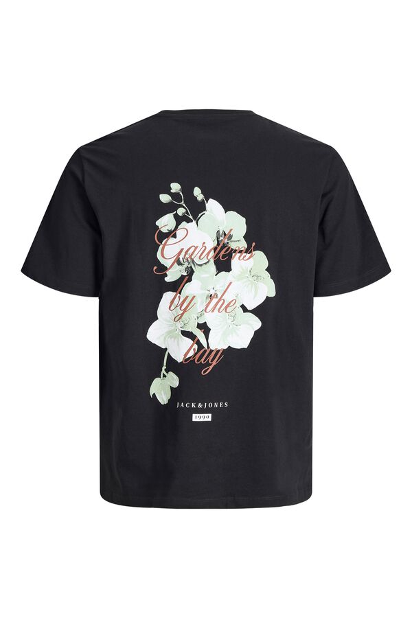 Jack & Jones Relaxed backprint T-shirt black