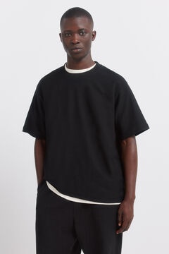 Springfield Textured T-shirt