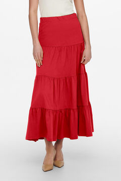 Springfield Long skirt  rouge