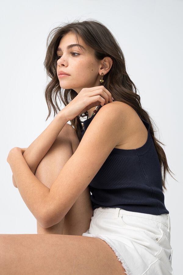 Tiffosi Young Shorts vaqueros branco