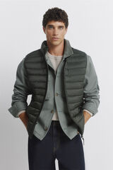Springfield Quilted gilet beige