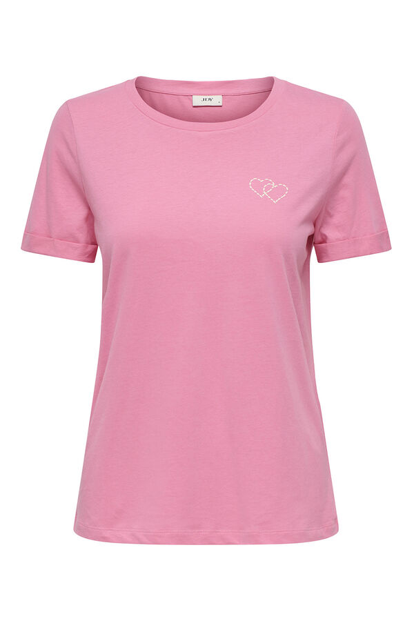 JDY Camiseta manga corta morado/lila