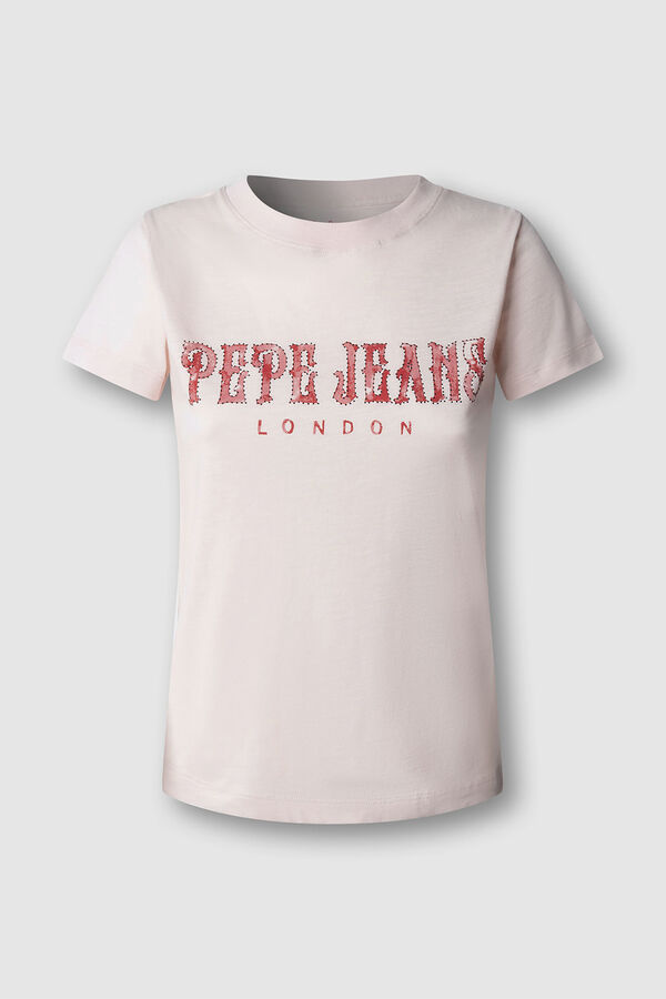 Pepe Jeans Short sleeve T-shirt pink