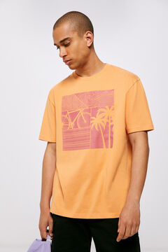 Springfield Geometric bike T-shirt orange