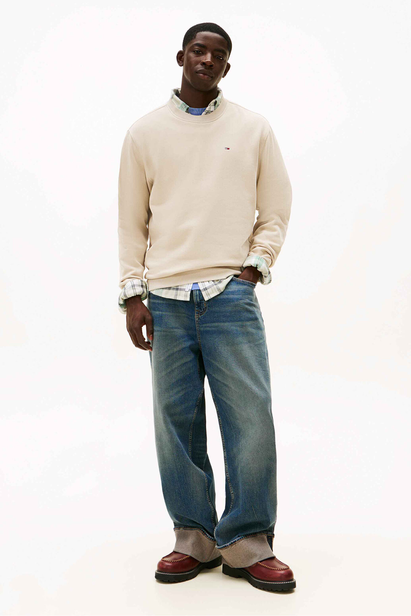 Tommy Jeans Sudadera de corte regular