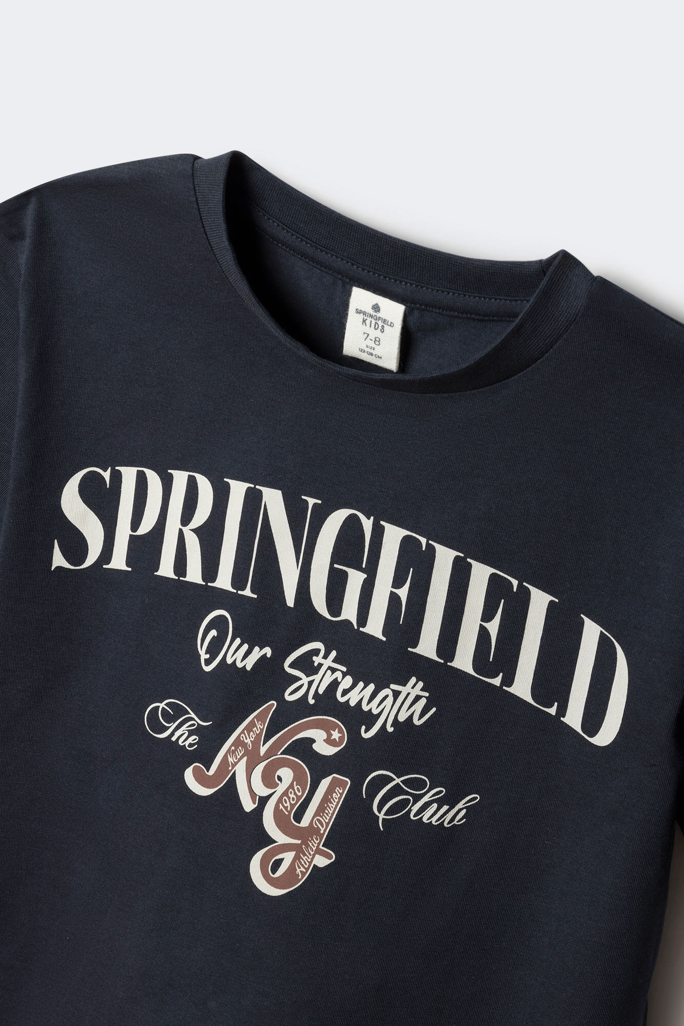 Springfield Kids Camiseta com o logotipo da SPF para meninos