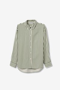 Tiffosi Camisa relaxed manga larga cruda