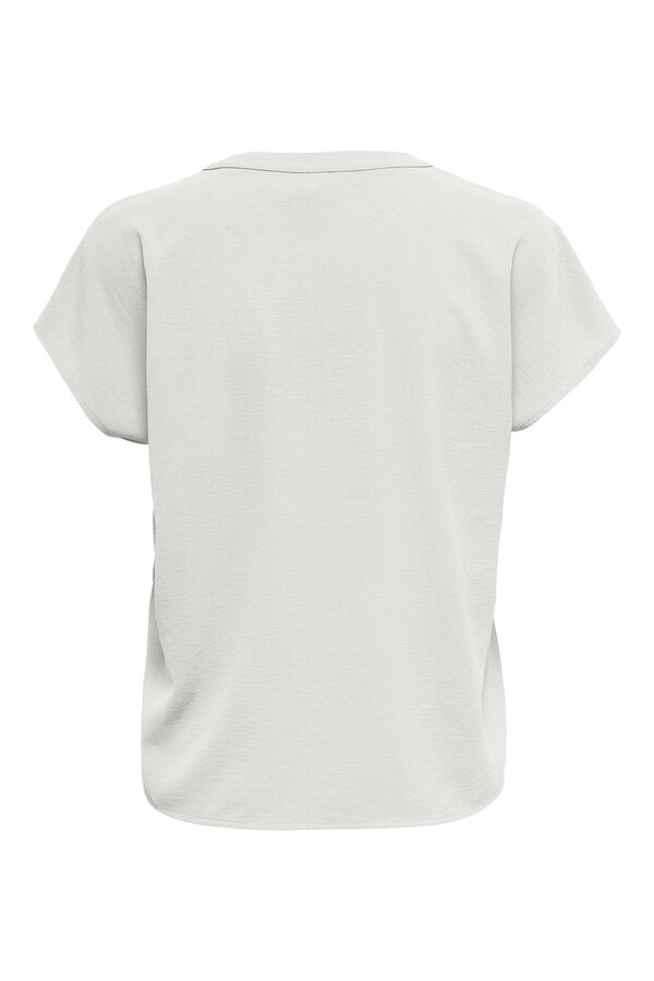Springfield Plain V-neck blouse  white