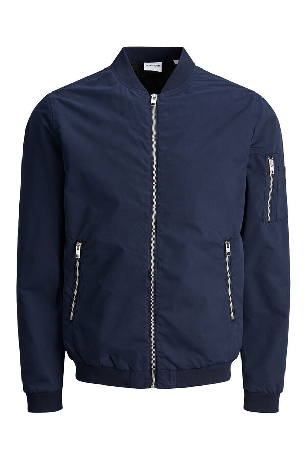 Jack & Jones PLUS Lightweight bomber jacket blue