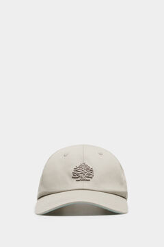 Springfield Essential embroidered logo twill cap grey