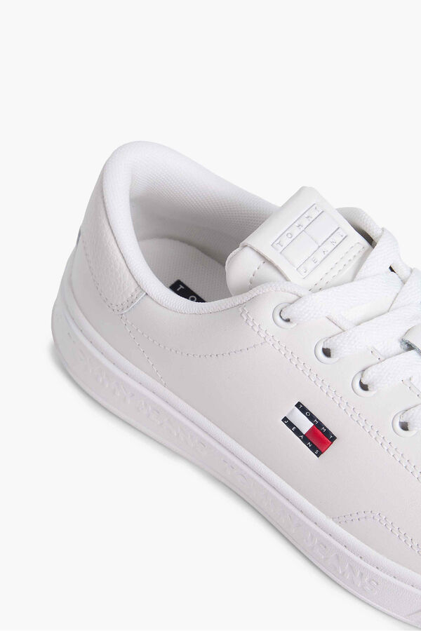 Tommy Jeans Flag sneakers white