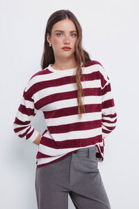 Springfield Camisola chenille riscas