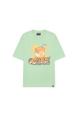 Springfield T-Shirt mit Juice-Print green