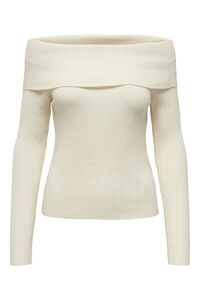 Only Top de punto hombros descubiertos