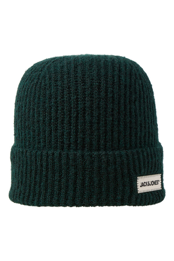 Jack & Jones Knitted polyester beanie blue