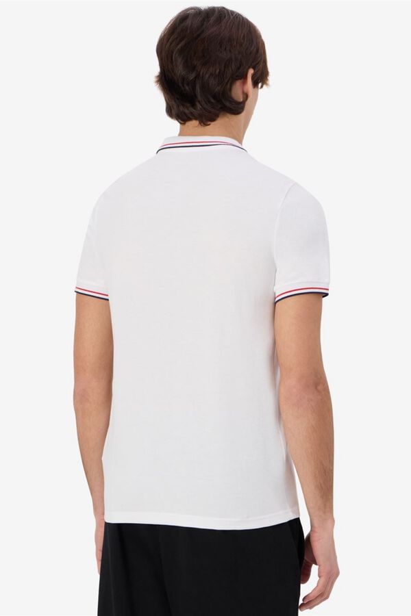 Kappa Short sleeve logo polo shirt white