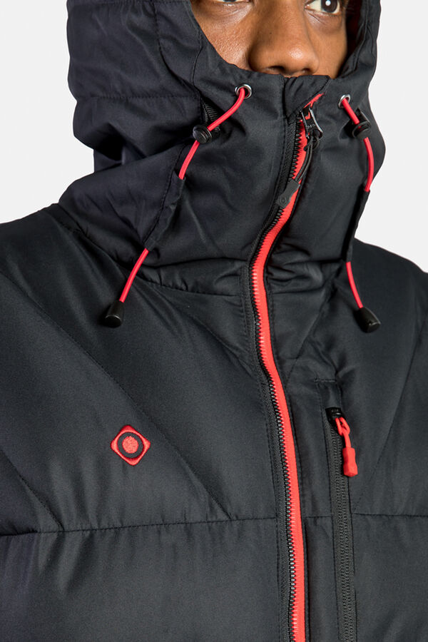 Izas Water-repellent fiberfill jacket black