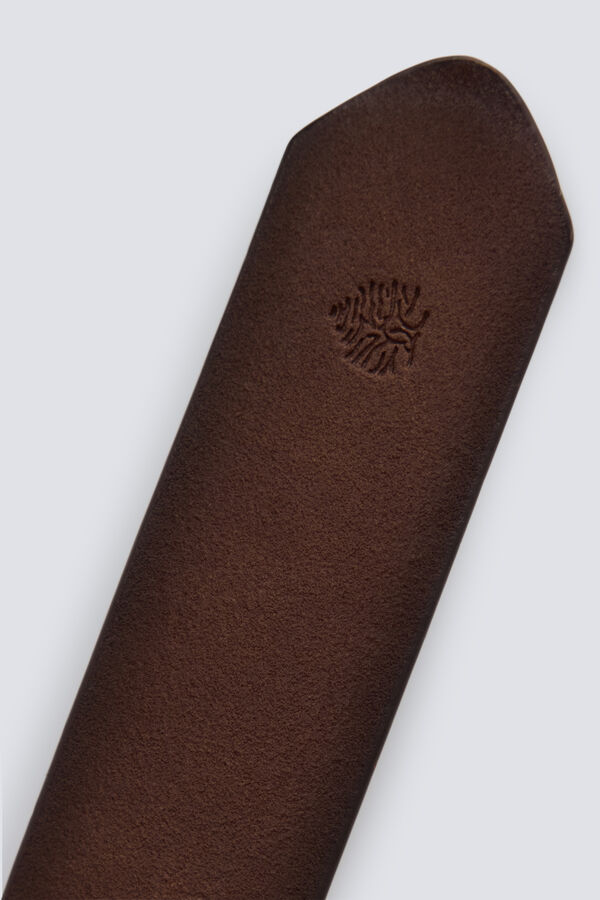 Springfield Reversible faux leather belt black