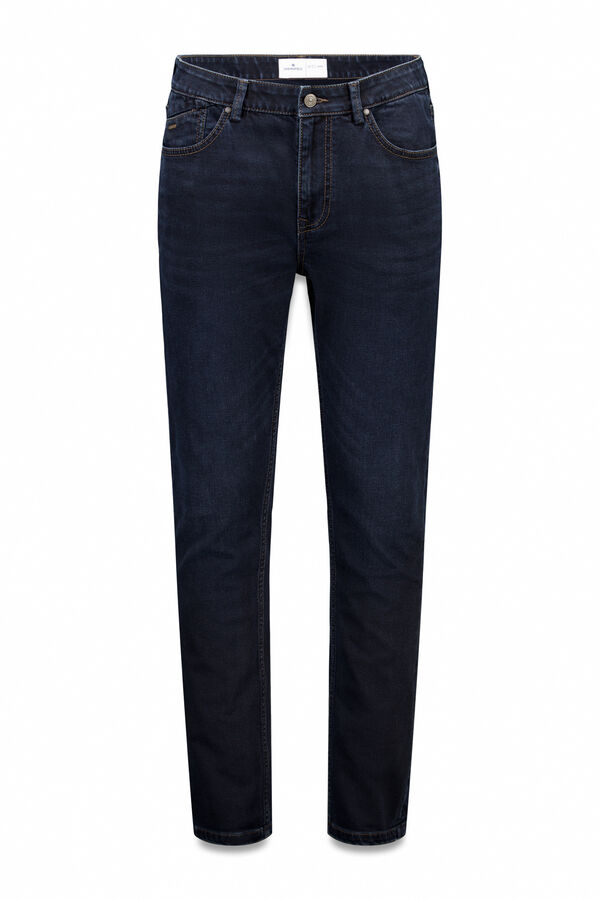 Springfield Very dark blue skinny fit jeans blue