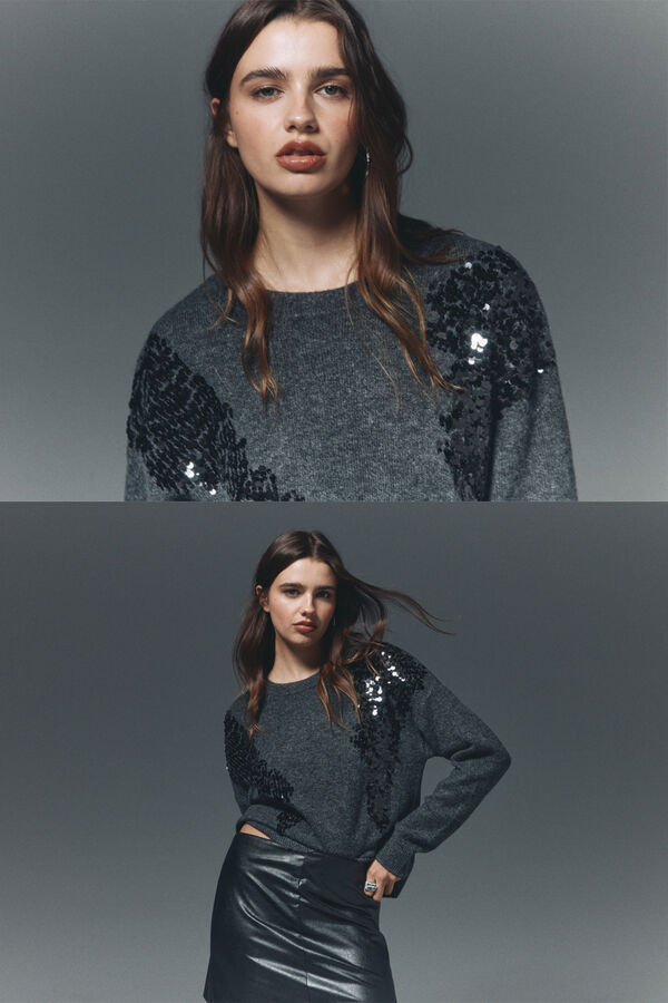 High Spirits Camisola Slate preto