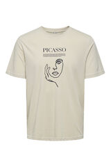 Only & Sons Picasso T-shirt Siva