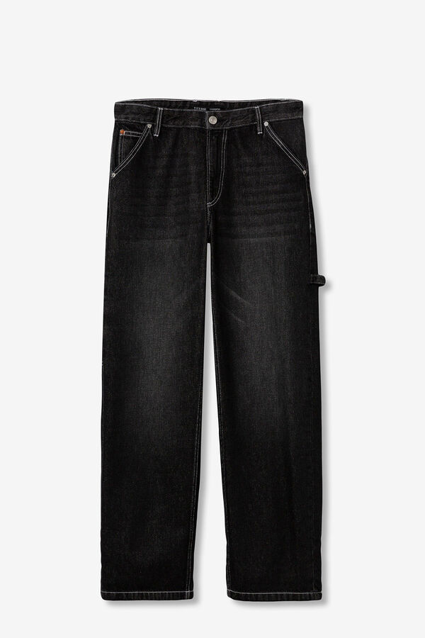 Tiffosi Young Super Baggy Fit Jeans black