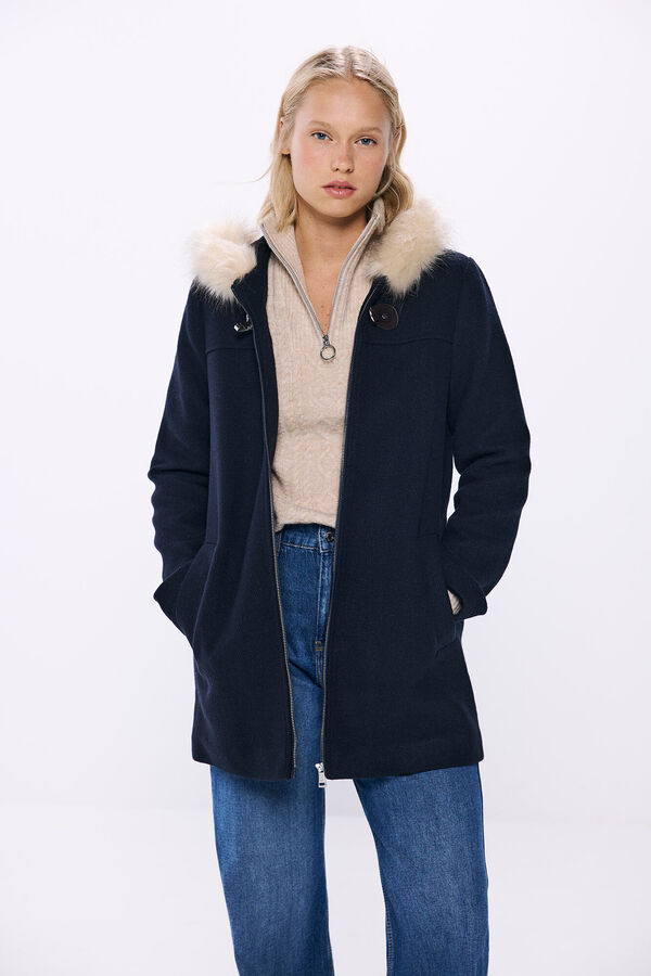 Springfield Sorona Aura cotton parka blue