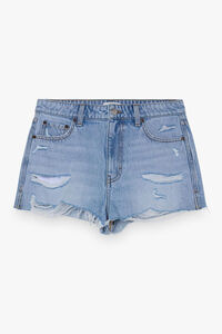 Balmohk Pantal&oacute;n corto desgastado denim