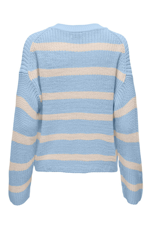 JDY Jumper round neck blue