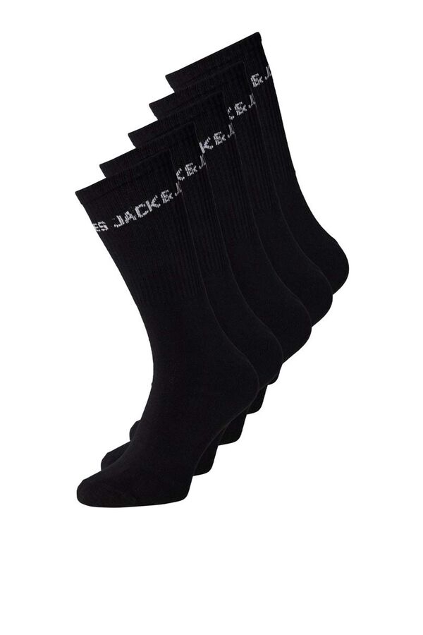 Springfield Pack 5 meias sustentáveis preto