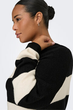 Only Carmakoma Jersey de rayas talla grande