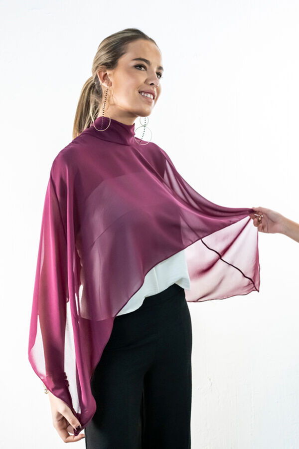 Cul Sac Short high neck cape brown