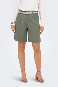 Only Bermudas mit Bundfalten