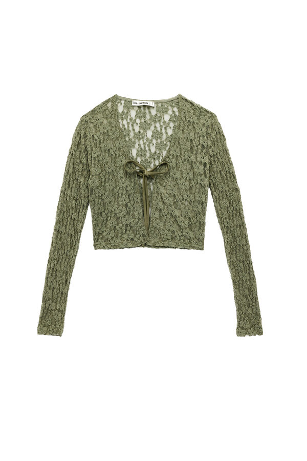 Koton Lace cardigan top imprim&eacute;