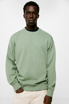 Springfield Loose fit sweatshirt green