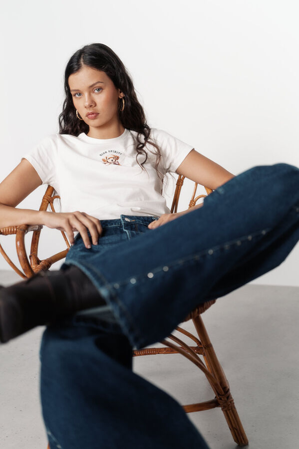 High Spirits Jeans Slate azul