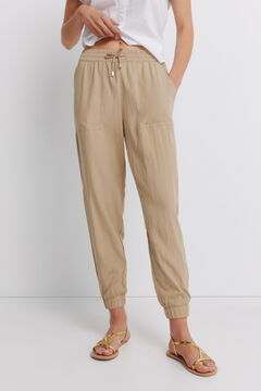Springfield Jogger trousers with elasticated trim
