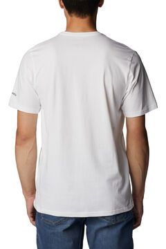 Springfield Camiseta estampada de manga corta Columbia Rockaway River™ para hombre estampado fondo blanco