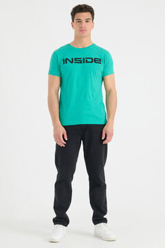 Springfield Camiseta básica INSIDE green