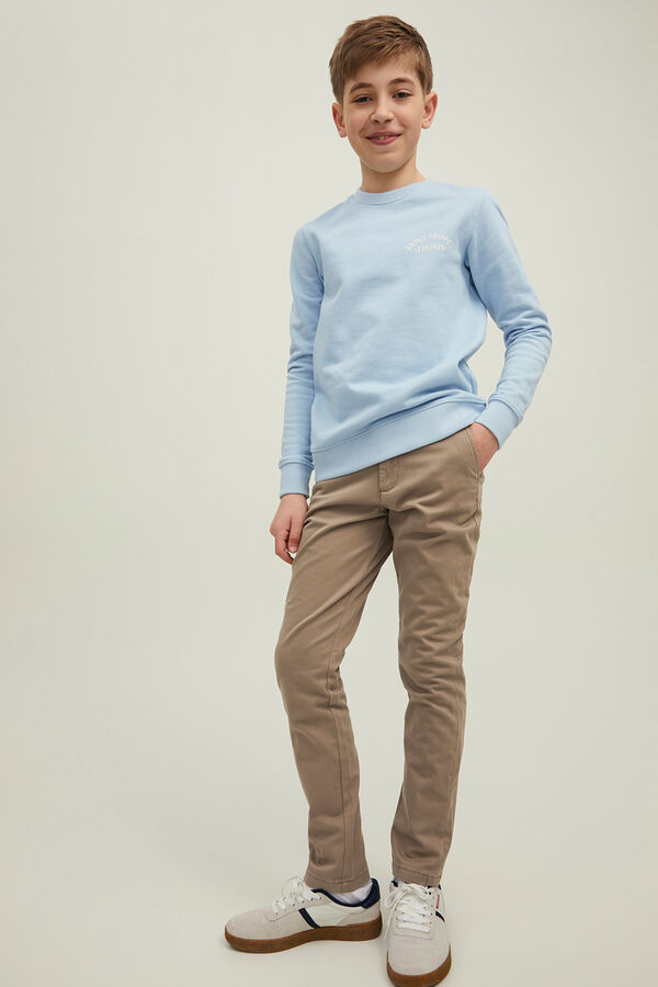 Jack & Jones Junior Slim fit chinos brown