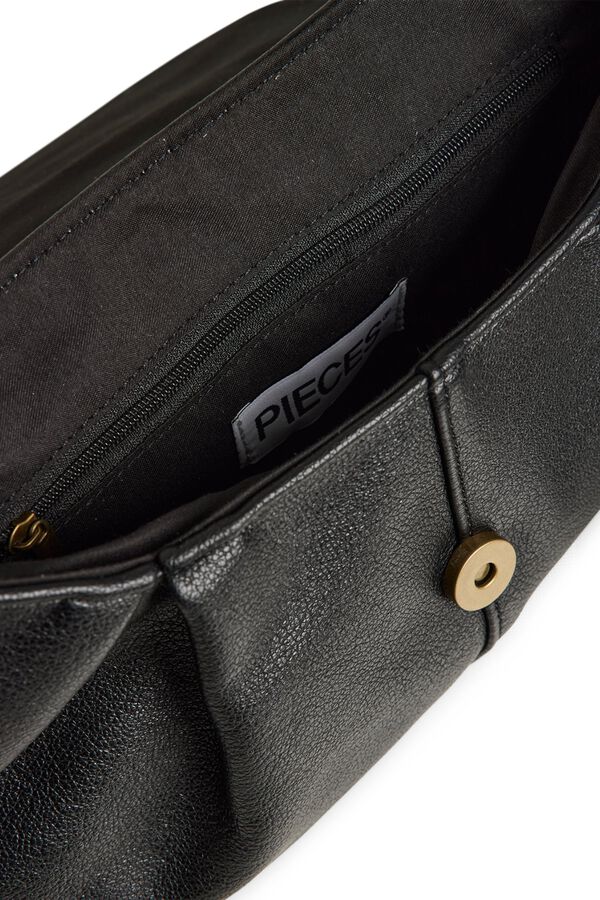 Pieces Crossbody bag with chain black