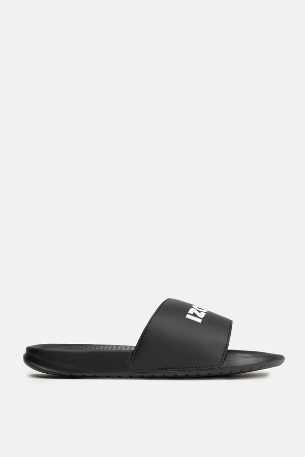Izas Unisex slide sandals black