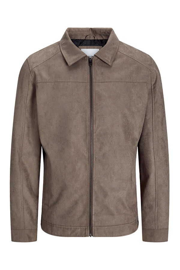 Jack & Jones Suede jacket grey