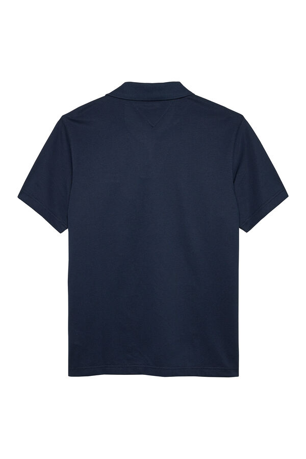 Tommy Jeans Men's short sleeve polo shirt blue